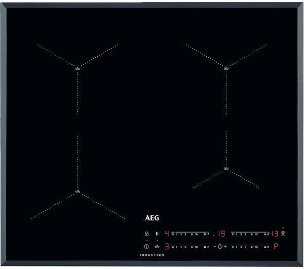 AEG IAE64411FB 59 cm Electric Induction Hob - Black