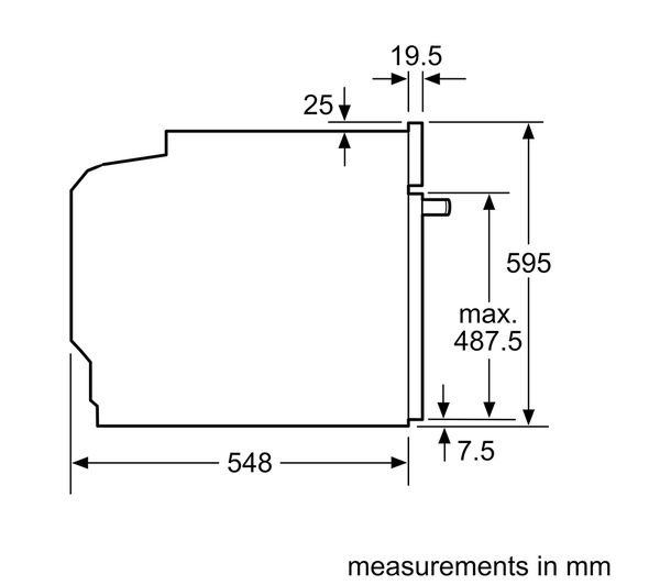 NEFF N30 B1GCC0AN0B Electric Oven - Stainless Steel