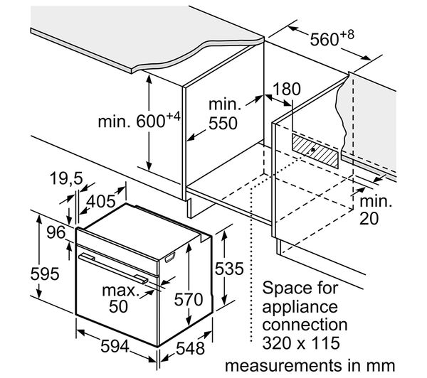 NEFF N30 B1GCC0AN0B Electric Oven - Stainless Steel