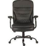 TEKNIK Goliath B991 Bonded Leather Reclining Executive Office Chair - Black