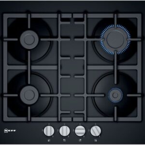 NEFF N30 T26CB49S0 59 cm Gas Hob - Black