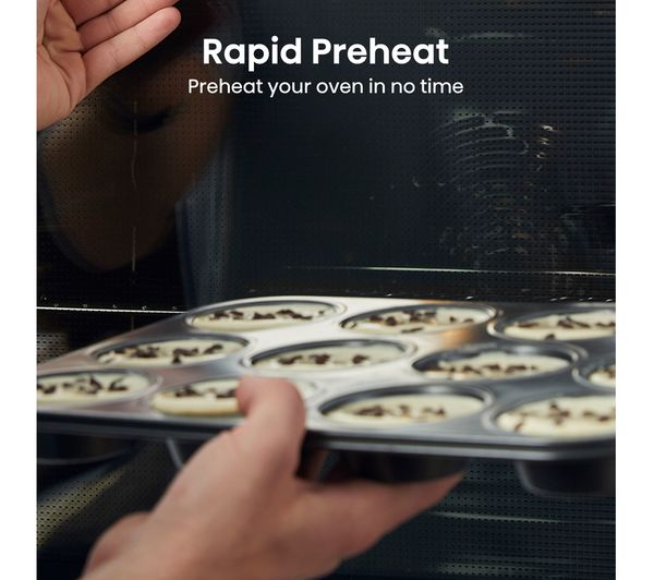 HISENSE ChefPro OP543PGUK Electric Pyrolytic Oven - Black