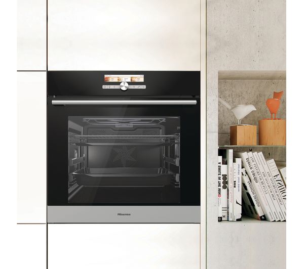 HISENSE ChefPro OP543PGUK Electric Pyrolytic Oven - Black