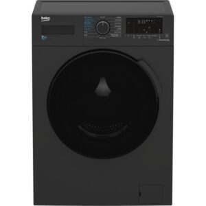BEKO WDK742421A Bluetooth 7 kg Washer Dryer - Black