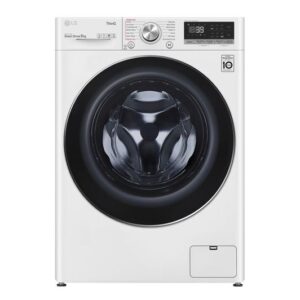 LG TurboWash 360 with AI DD V9 F4V909WTSE WiFi-enabled 9 kg 1400 Spin Washing Machine - White