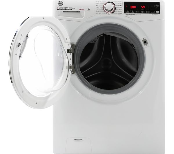 HOOVER H-Wash 300 H3DS696TAMCE NFC 9 kg Washer Dryer - White