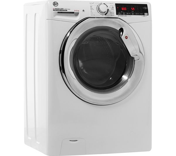HOOVER H-Wash 300 H3DS696TAMCE NFC 9 kg Washer Dryer - White