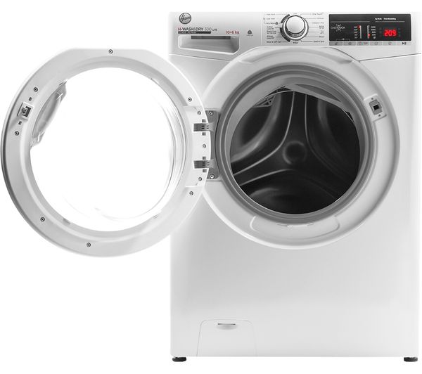HOOVER H-Wash 300 H3D 4106TE NFC 10 kg Washer Dryer - White