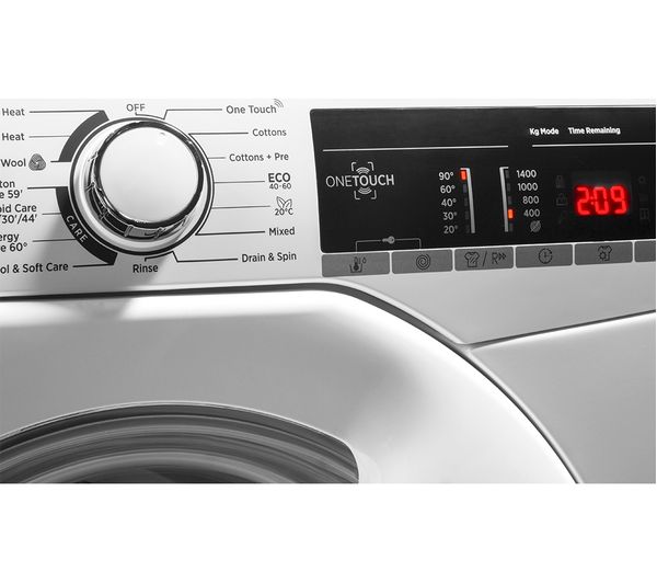 HOOVER H-Wash 300 H3D 4106TE NFC 10 kg Washer Dryer - White