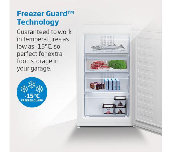 BEKO Pro HarvestFresh CFP3691VW 50 50 Fridge Freezer - White