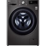 LG TurboWash 360 with AI DD V10 F6V1009BTSE WiFi-enabled 9 kg 1600 Spin Washing Machine - Black