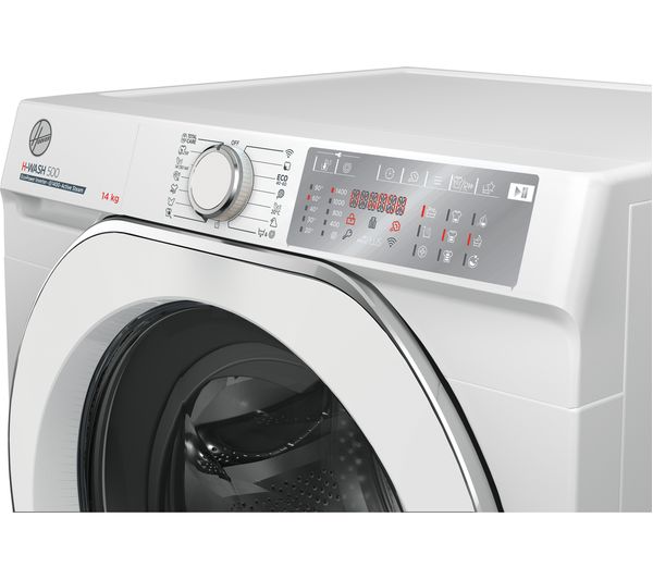 HOOVER H-Wash 500 HWB 414AMC WiFi-enabled 14 kg 1400 Spin Washing Machine - White
