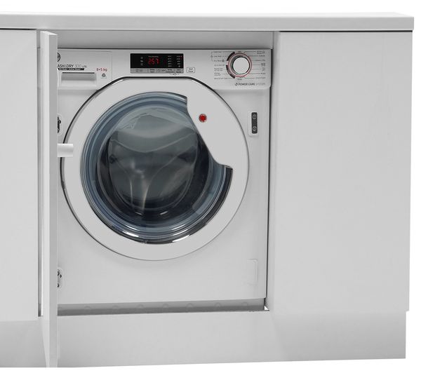HOOVER H-WASH 300 Lite HBDS485D2ACE Integrated 8 kg Washer Dryer