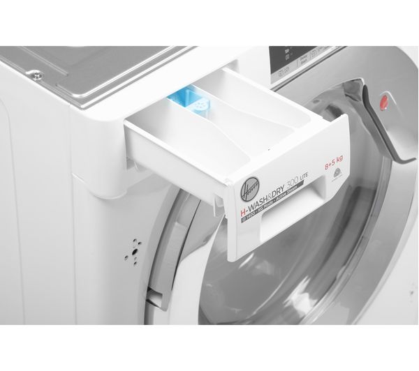 HOOVER H-WASH 300 Lite HBDS485D2ACE Integrated 8 kg Washer Dryer