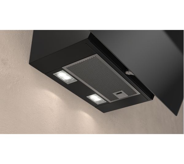 NEFF N30 D65IEE1S0B Chimney Cooker Hood - Black