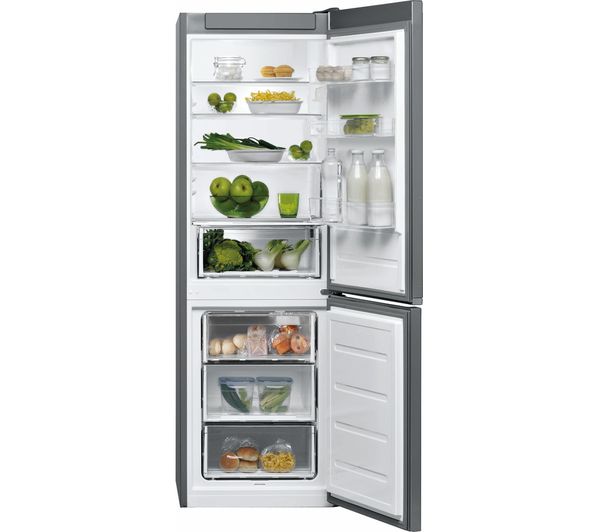 HOTPOINT H1NT 811E OX 1 60 40 Fridge Freezer - Stainless Steel - Image 2