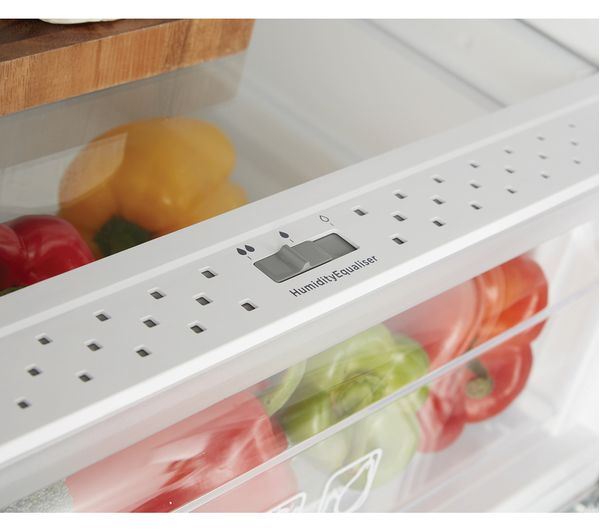 HOOVER HVN 6182W5KN 50 50 Fridge Freezer - White