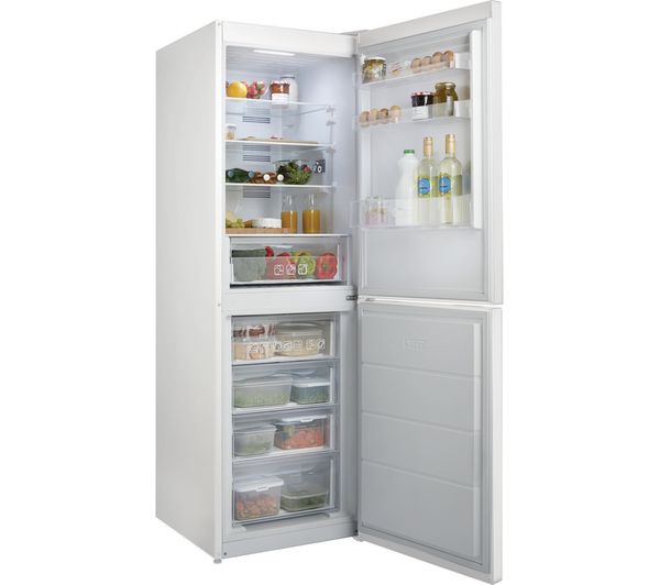 HOOVER HVN 6182W5KN 50 50 Fridge Freezer - White