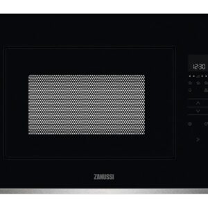 ZANUSSI ZMBN4SX Built-in Solo Microwave - Black & Stainless Steel