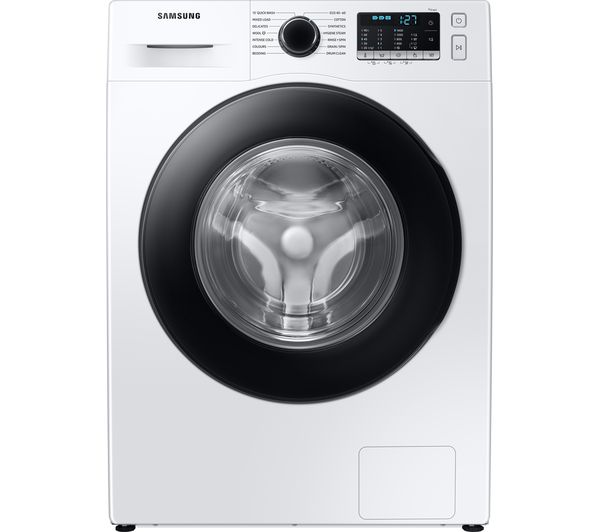 SAMSUNG Series 5 ecobubble WW90TA046AE EU 9 kg 1400 Spin Washing Machine - White