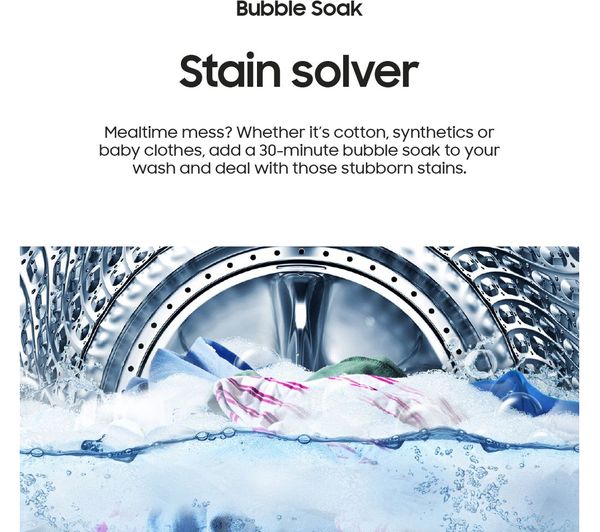 SAMSUNG Series 5+ Auto Dose WW90T534DAW S1 WiFi-enabled 9 kg 1400 Spin Washing Machine