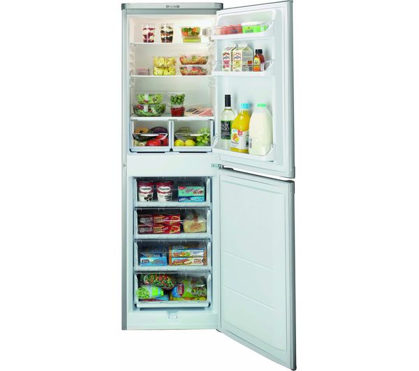 INDESIT IBD 5517 S UK 1 50 50 Fridge Freezer - Silver