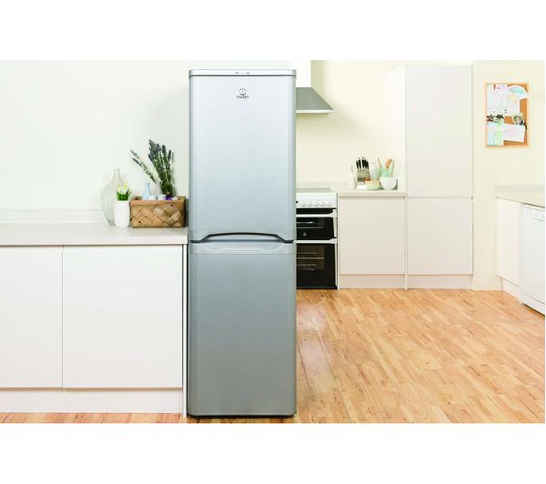 INDESIT IBD 5517 S UK 1 50 50 Fridge Freezer - Silver