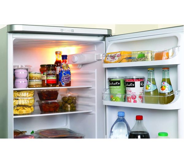 INDESIT IBD 5517 S UK 1 50 50 Fridge Freezer - Silver