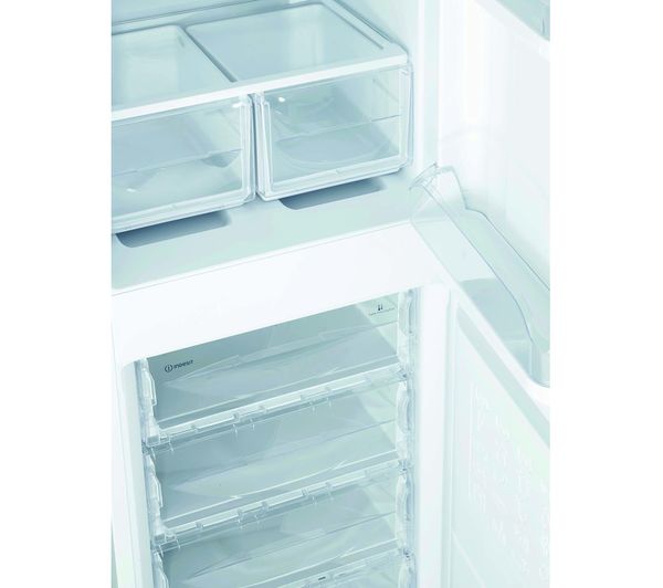 INDESIT IBD 5517 S UK 1 50 50 Fridge Freezer - Silver
