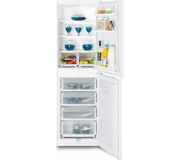 INDESIT IBD 5517 W UK 1 50 50 Fridge Freezer - White