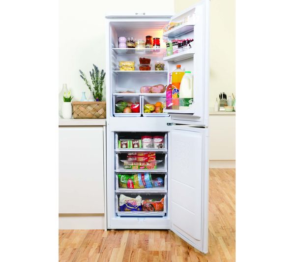INDESIT IBD 5517 W UK 1 50 50 Fridge Freezer - White