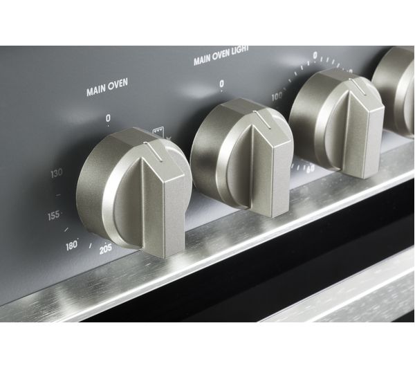 KENWOOD CK407GSL 90 cm Gas Range Cooker - Slate Grey & Chrome - Image 6