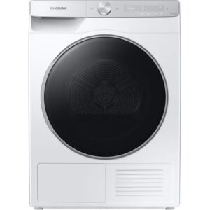SAMSUNG Series 9 OptimalDry DV90T8240SH S1 WiFi-enabled 9 kg Heat Pump Tumble Dryer - White