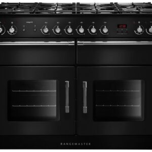 RANGEMASTER Esprit ESP110DFFBL C 110 Dual Fuel Range Cooker - Black