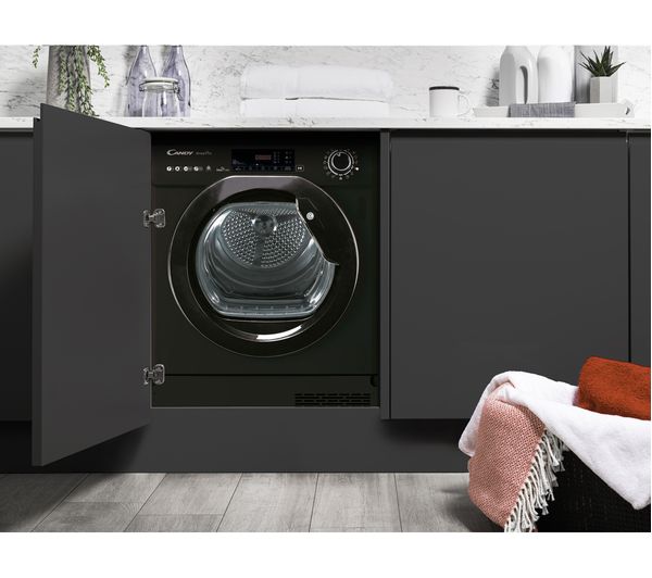 CANDY BKTDH7A1TCEB-80 WiFi-enabled Integrated 7 kg Heat Pump Tumble Dryer