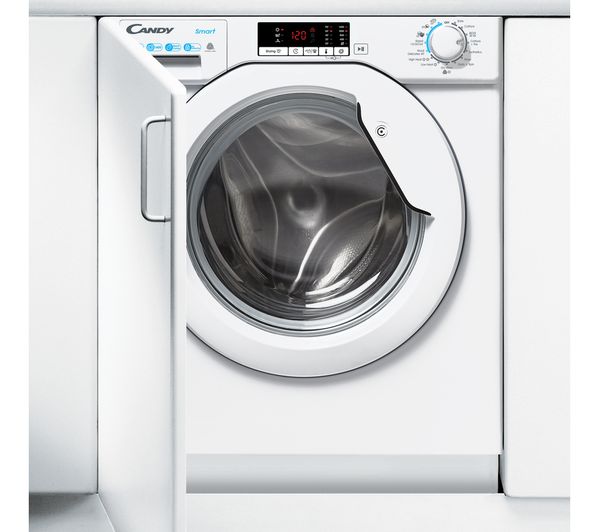CANDY CBD495D2WE 1-80 Integrated 9 kg Washer Dryer