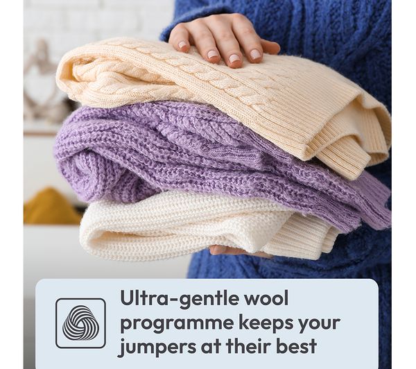 CANDY CBD495D2WE 1-80 Integrated 9 kg Washer Dryer