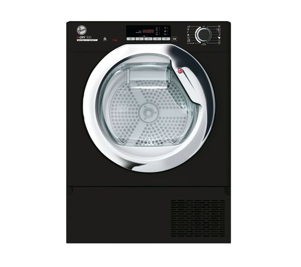 HOOVER BHTDH7A1TCEB WiFi-enabled Integrated 7 kg Heat Pump Tumble Dryer