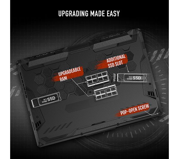 ASUS TUF Gaming A15 15.6" Gaming Laptop - AMD Ryzen 7 RTX 3070 512 GB SSD