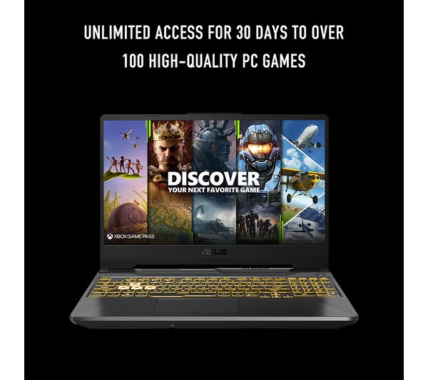 ASUS TUF Gaming A15 15.6" Gaming Laptop - AMD Ryzen 7 RTX 3070 512 GB SSD