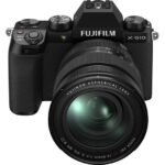 FUJIFILM X-S10 Mirrorless Camera with FUJINON XF 16-80 mm f 4 R OIS WR Lens - Black