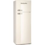 MONTPELLIER Retro MAB346C 80 20 Fridge Freezer - Cream