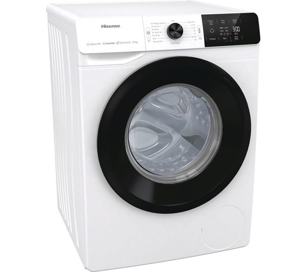 HISENSE WFGE10141VM 10 kg 1400 rpm Washing Machine - White - Image 2