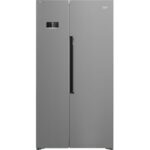 BEKO ASL1342S American-Style Fridge Freezer - Silver