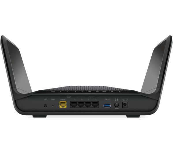 NETGEAR Nighthawk RAX70 AX8 8-Stream WiFi Cable & Fibre Router - AX 6600 Tri-band