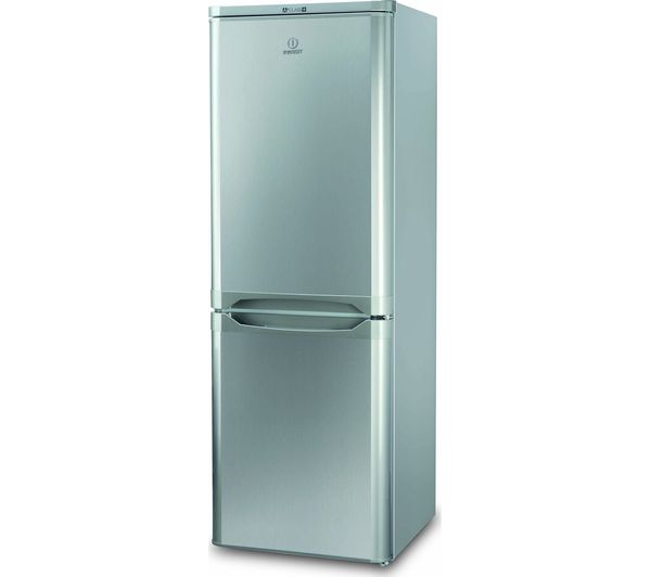 INDESIT IBD 5515 S 1 60 40 Fridge Freezer - Silver