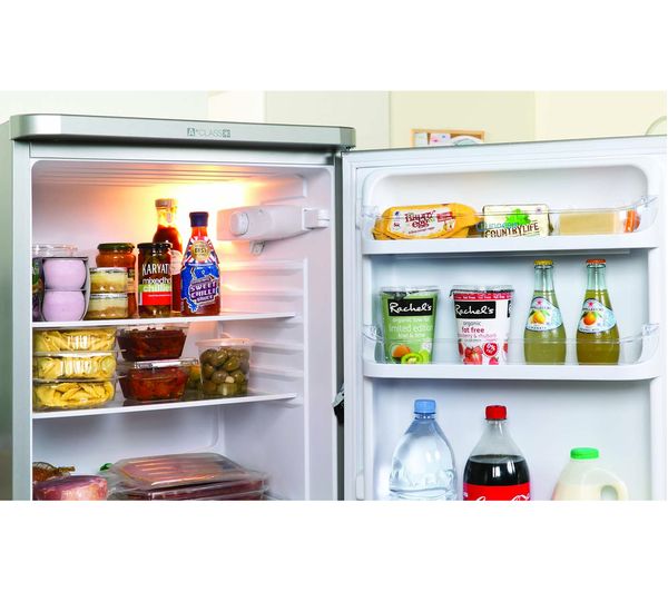 INDESIT IBD 5515 S 1 60 40 Fridge Freezer - Silver