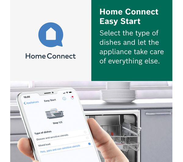 BOSCH Series 4 SMV4HAX40G Full-size Fully Integrated WiFi-enabled Dishwasher