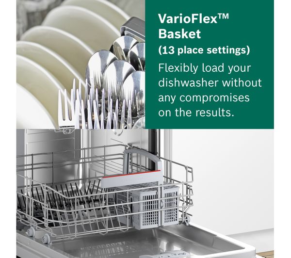 BOSCH Series 4 SMV4HAX40G Full-size Fully Integrated WiFi-enabled Dishwasher