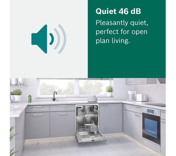 BOSCH Series 4 SMV4HAX40G Full-size Fully Integrated WiFi-enabled Dishwasher